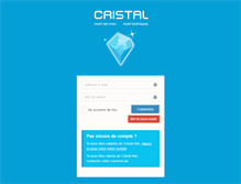 Tablet Screenshot of cristal-net.com